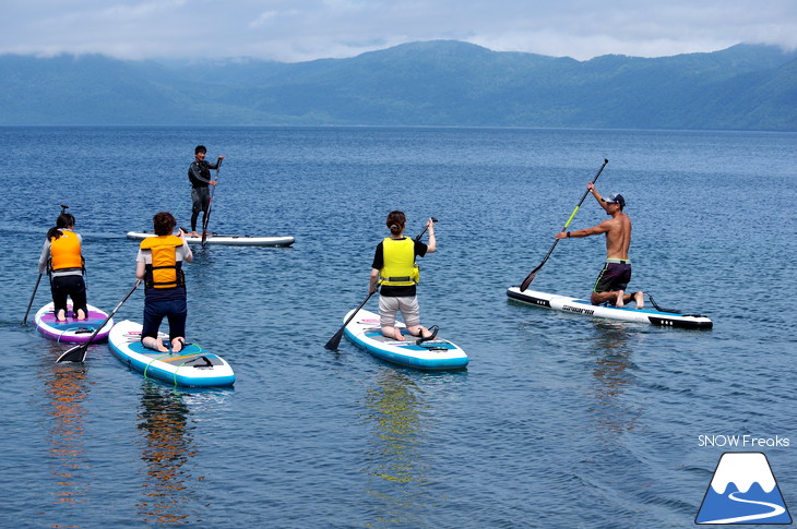 パドルクラブ 話題のアクティビティ『SUP』無料体験試乗会 in 支笏湖